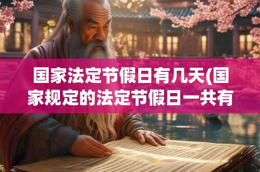 国家法定节假日有几天(国家规定的法定节假日一共有多少天)