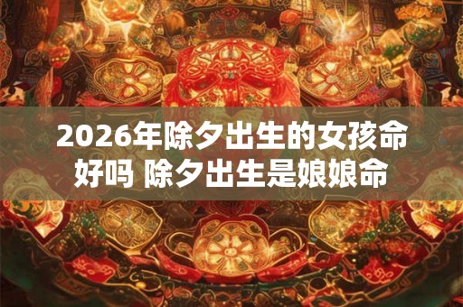 2026年除夕出生的女孩命好吗 除夕出生是娘娘命