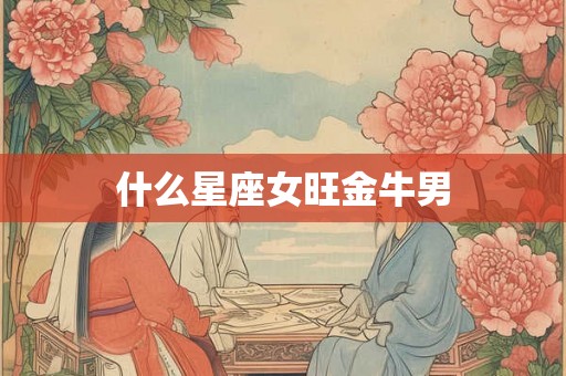 什么星座女旺金牛男