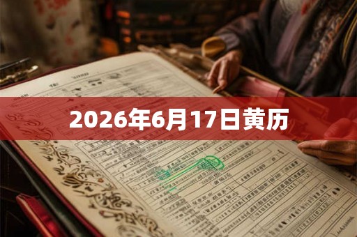 2026年6月17日黄历 2026年6月17日黄历