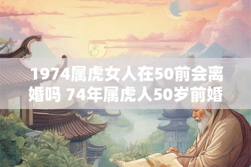 1974属虎女人在50前会离婚吗 74年属虎人50岁前婚姻运势