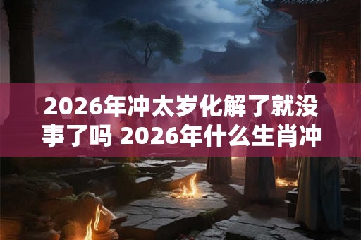 2026年冲太岁化解了就没事了吗 2026年什么生肖冲太岁