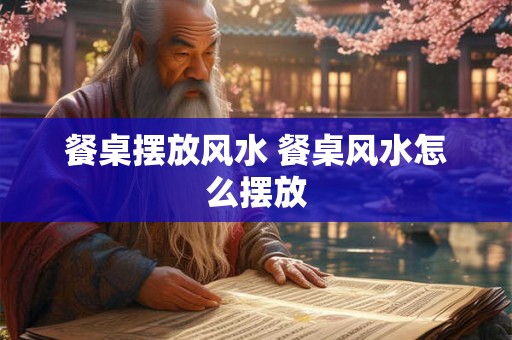 餐桌摆放风水 餐桌风水怎么摆放 餐桌摆放风水 餐桌风水怎么摆放