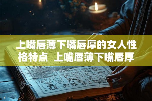 上嘴唇薄下嘴唇厚的女人性格特点  上嘴唇薄下嘴唇厚的女人命运