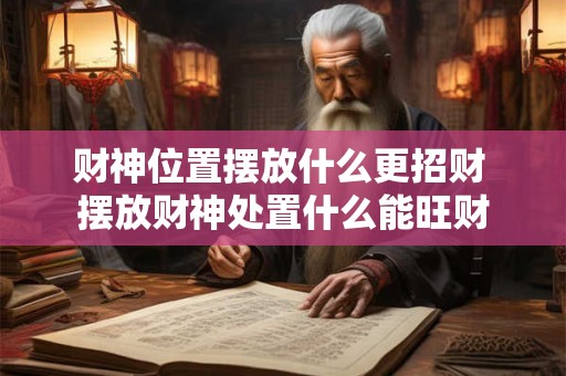 财神位置摆放什么更招财 摆放财神处置什么能旺财