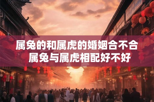 属兔的和属虎的婚姻合不合  属兔与属虎相配好不好