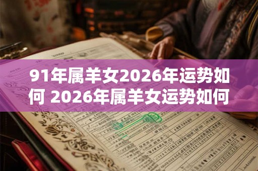 91年属羊女2026年运势如何 2026年属羊女运势如何 91年属羊女2026年运势如何 2026年属羊女运势如何