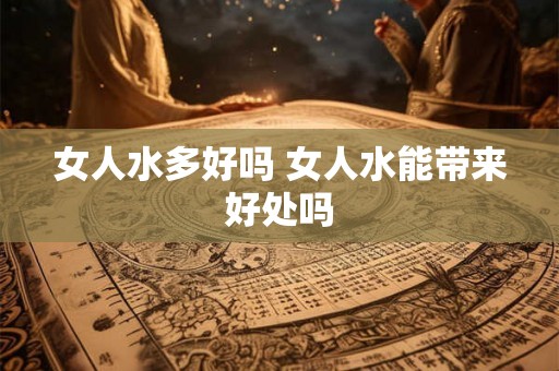 女人水多好吗 女人水能带来好处吗