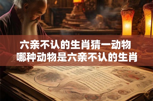 六亲不认的生肖猜一动物 哪种动物是六亲不认的生肖