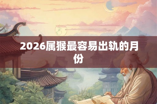 2026属猴最容易出轨的月份 2026属猴最容易出轨的月份