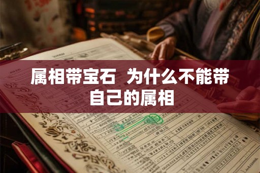 属相带宝石  为什么不能带自己的属相