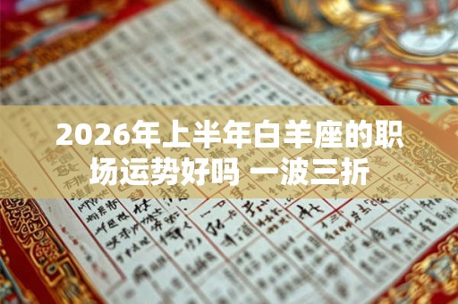 2026年上半年白羊座的职场运势好吗 一波三折
