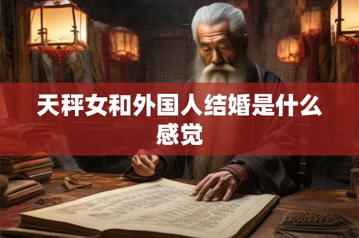 天秤女和外国人结婚是什么感觉 天秤女和外国人结婚是什么感觉