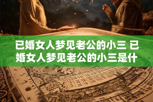 已婚女人梦见老公的小三 已婚女人梦见老公的小三是什么意思