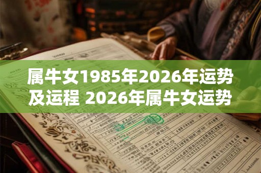 属牛女1985年2026年运势及运程 2026年属牛女运势如何