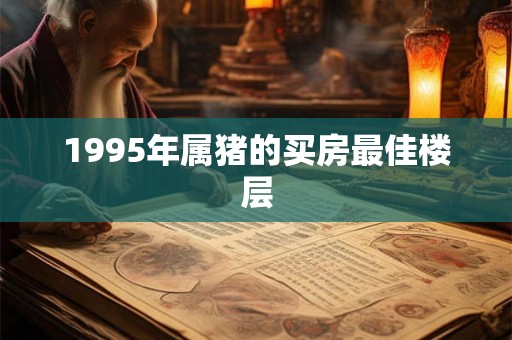 1995年属猪的买房最佳楼层
