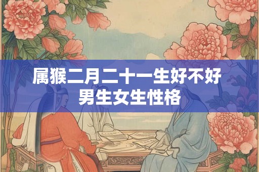 属猴二月二十一生好不好 男生女生性格