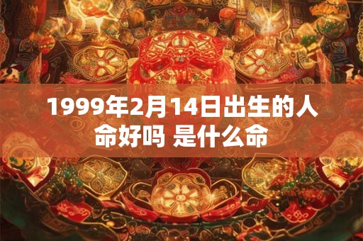 1999年2月14日出生的人命好吗 是什么命