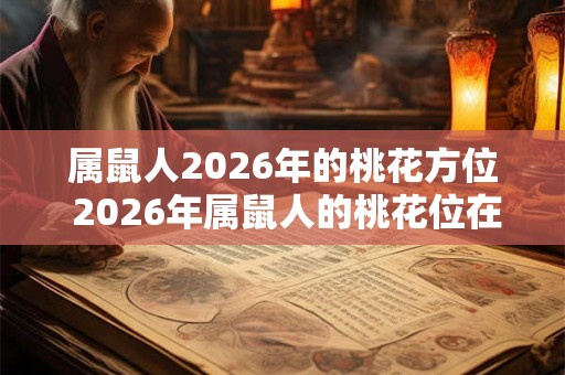 属鼠人2026年的桃花方位 2026年属鼠人的桃花位在哪