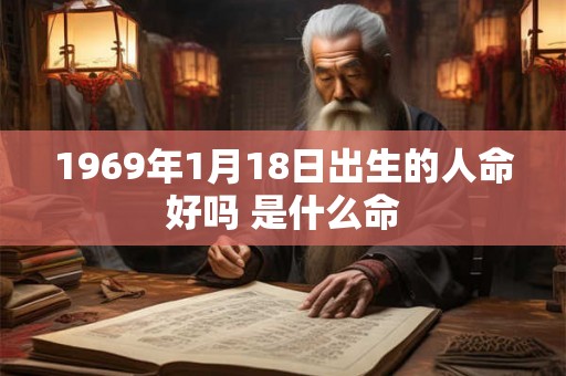 1969年1月18日出生的人命好吗 是什么命