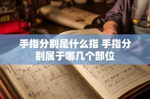 手指分别是什么指 手指分别属于哪几个部位 手指分别是什么指 手指分别属于哪几个部位