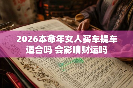 2026本命年女人买车提车适合吗 会影响财运吗