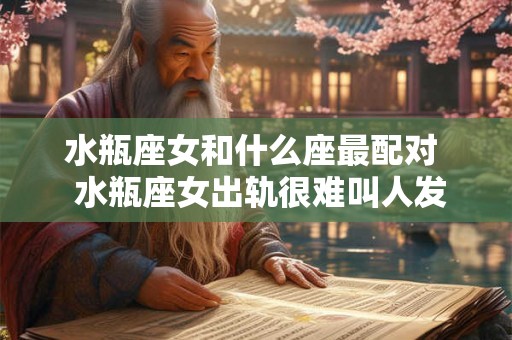 水瓶座女和什么座最配对  水瓶座女出轨很难叫人发现