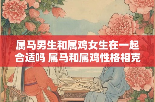 属马男生和属鸡女生在一起合适吗 属马和属鸡性格相克吗