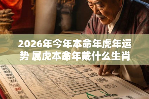 2026年今年本命年虎年运势 属虎本命年戴什么生肖