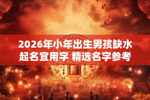 2026年小年出生男孩缺水起名宜用字 精选名字参考 2026年小年出生男孩缺水起名宜用字 精选名字参考