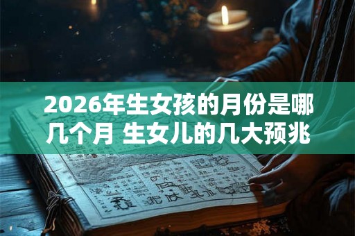 2026年生女孩的月份是哪几个月 生女儿的几大预兆