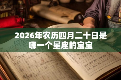 2026年农历四月二十日是哪一个星座的宝宝 2026年农历四月二十日是哪一个星座的宝宝