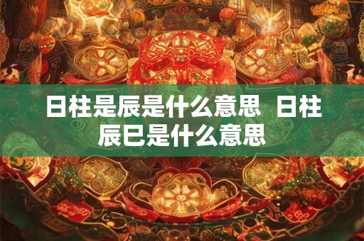 日柱是辰是什么意思 日柱辰巳是什么意思 日柱是辰是什么意思 日柱辰巳是什么意思