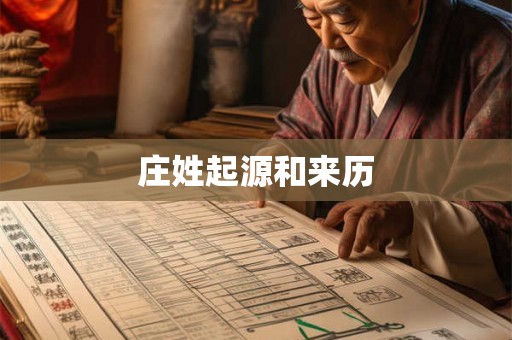 庄姓起源和来历 庄姓起源和来历