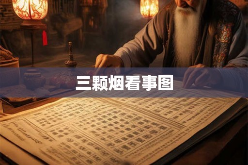 三颗烟看事图