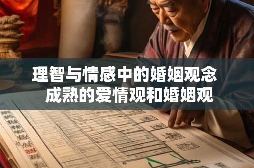 理智与情感中的婚姻观念  成熟的爱情观和婚姻观