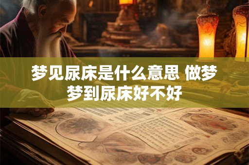 梦见尿床是什么意思 做梦梦到尿床好不好