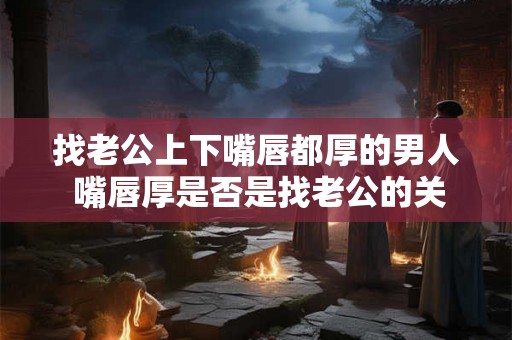 找老公上下嘴唇都厚的男人 嘴唇厚是否是找老公的关键