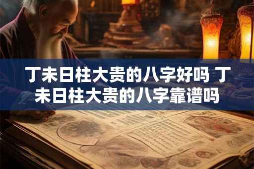 丁未日柱大贵的八字好吗 丁未日柱大贵的八字靠谱吗