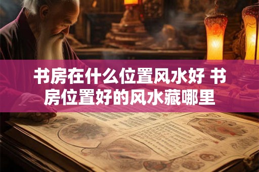 书房在什么位置风水好 书房位置好的风水藏哪里