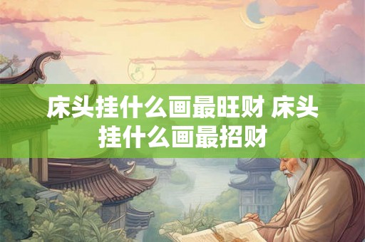 床头挂什么画最旺财 床头挂什么画最招财