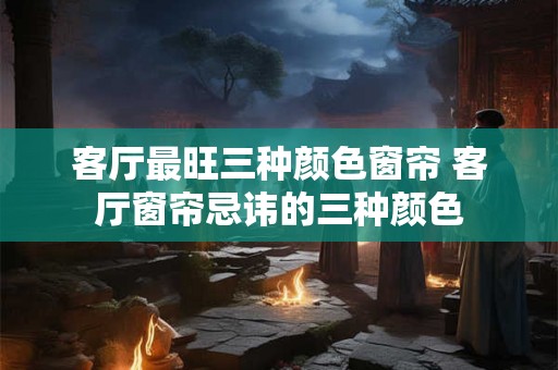 客厅最旺三种颜色窗帘 客厅窗帘忌讳的三种颜色