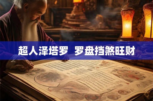 超人泽塔罗  罗盘挡煞旺财