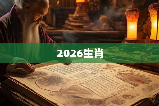 2026生肖