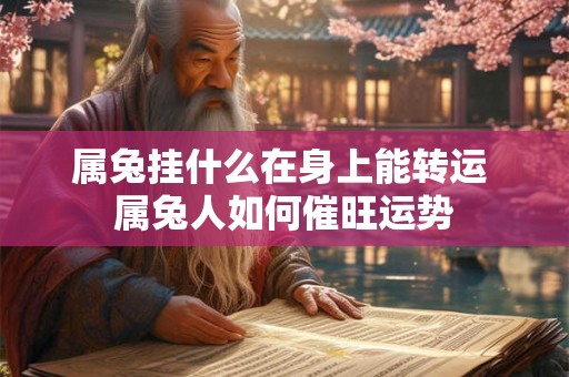 属兔挂什么在身上能转运 属兔人如何催旺运势