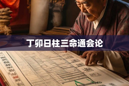 丁卯日柱三命通会论