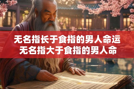 无名指长于食指的男人命运 无名指大于食指的男人命运