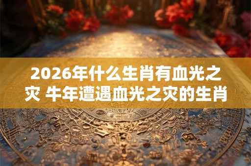 2026年什么生肖有血光之灾 牛年遭遇血光之灾的生肖 2026年什么生肖有血光之灾 牛年遭遇血光之灾的生肖