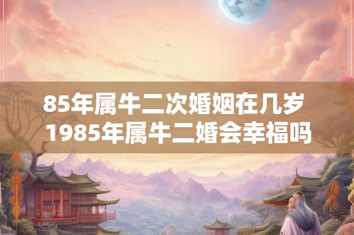 85年属牛二次婚姻在几岁 1985年属牛二婚会幸福吗