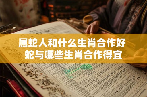 属蛇人和什么生肖合作好 蛇与哪些生肖合作得宜